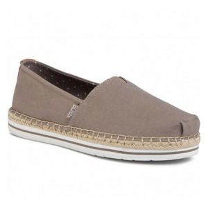 Women's Skechers BOBS BreezeTaupe Slip-On Shoes Size 9.5 New With Box